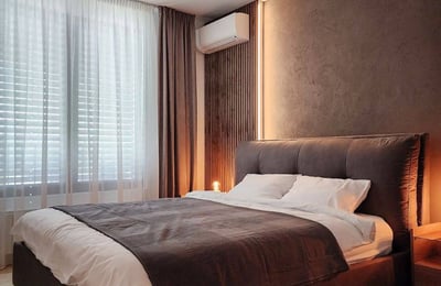 Rental of a stylish 3-room apartment, 97 m², K-District Residential Complex, Belgrade, Serbia